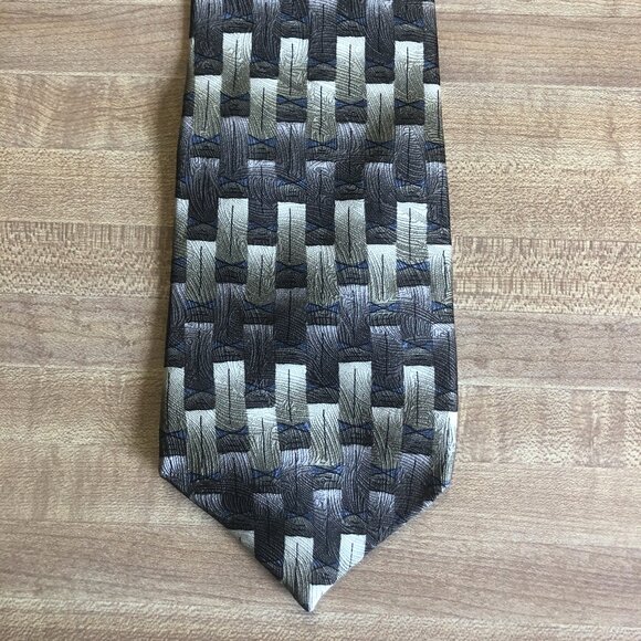 Grateful Dead - Rectangular Pattern Silk Tie - Picture 3 of 5
